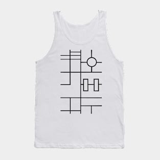 PS Grid Tank Top